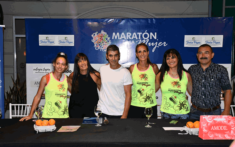 Quedó oficialmente presentada la 3ª edición de la Maratón de la Mujer