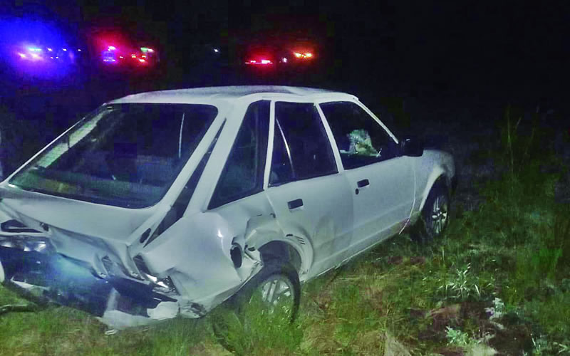 Fuerte choque entre dos vehículos en la Autovía 14