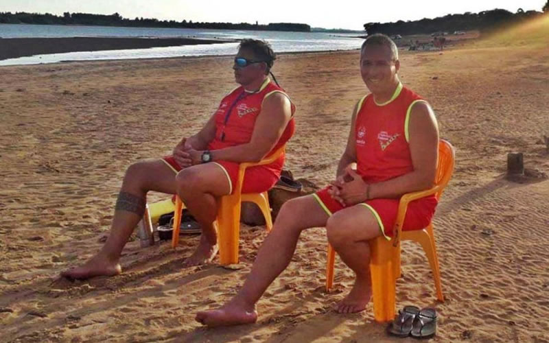 Guardavidas rescataron a un niño de 9 años que se estaba ahogando