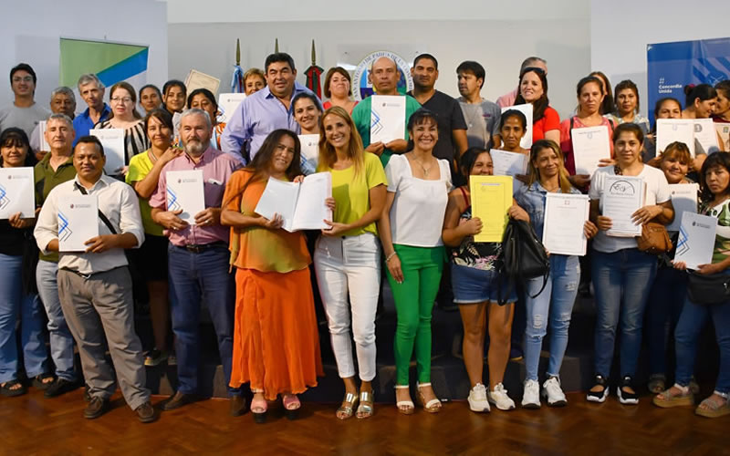 El Instituto Municipal de Tierras y Viviendas sigue trabajando en los barrios y ampliando derechos