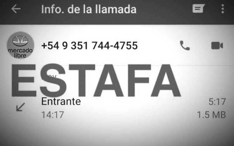 Recibió una llamada por Whatsapp de representantes de Mercado Libre, pero se dio cuenta a tiempo de que pretendían estafarlo