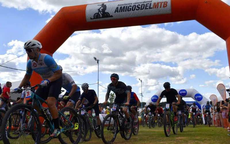 MTB:  La concordiense Belén Labriola en Damas ganó en Puerto Yeruá