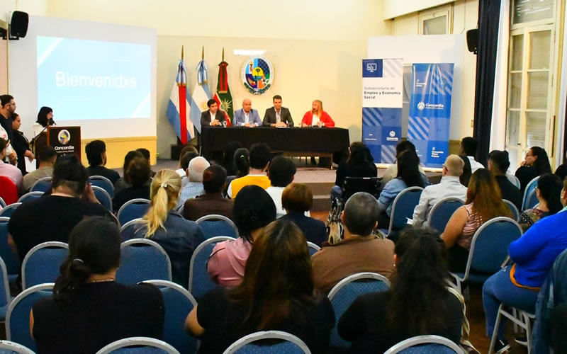 Pusieron en marcha los cursos para emprendedores concordienses