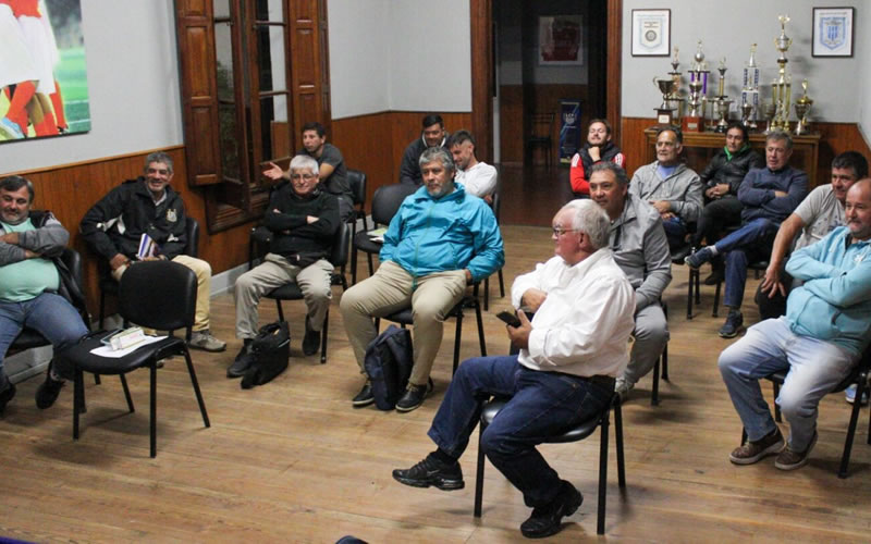 Reunión de la «B» tras la disputa de la fecha inicial