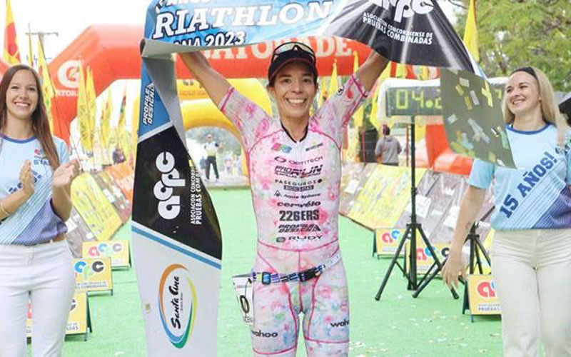 15º edición del Half Triathlon: Mario De Elias y Romina Palacio ganadores