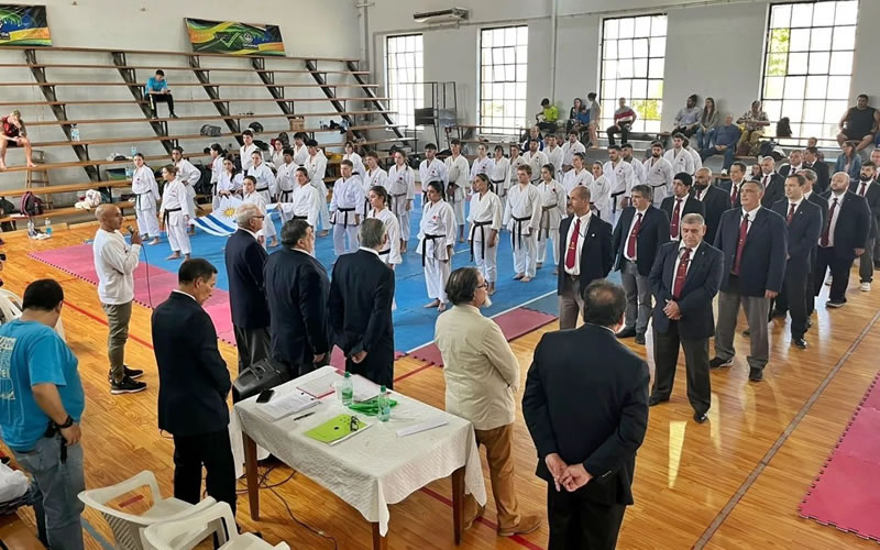 Torneo de Karate JKA en el Gimnasio Municipal