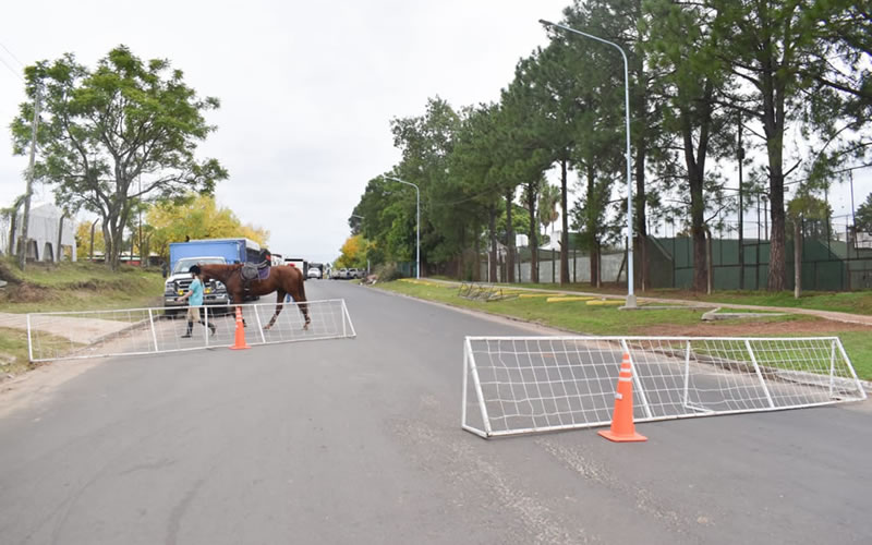 Desvíos en el tránsito debido al evento hípico