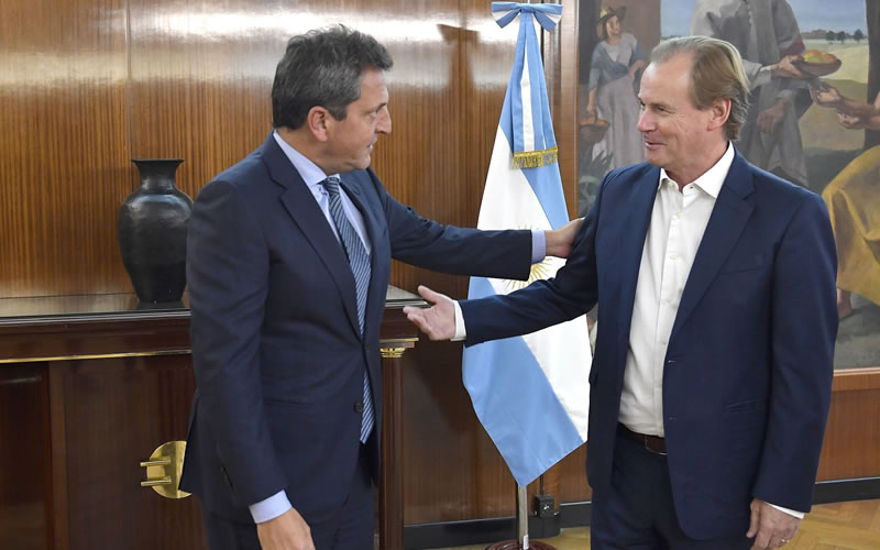 Bordet y Massa acordaron el desembolso de 400 millones de pesos para paliar los efectos de la sequía en la ganadería