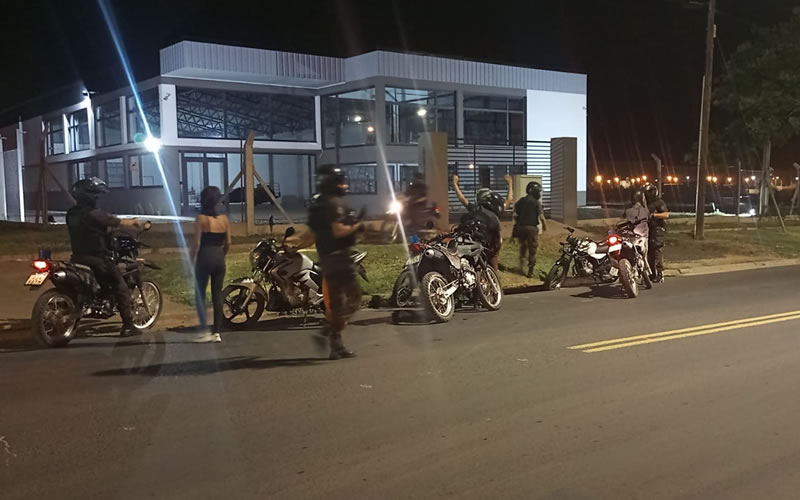 Secuestran alrededor de 40 motos en operativo de prevención