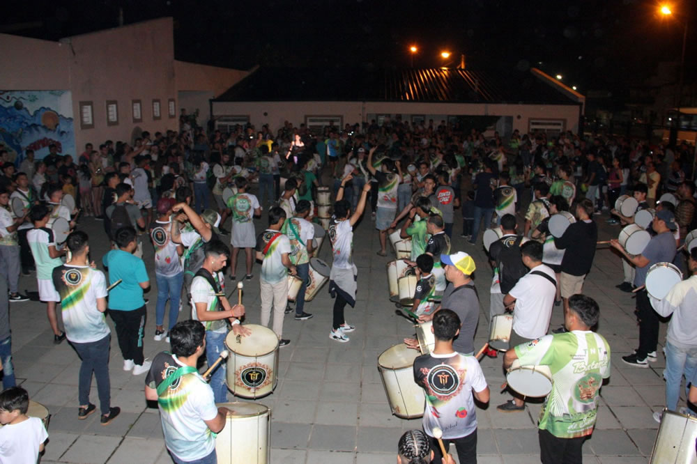 La Batería TNT de Emperatriz se consagró bicampeona del Encuentro Internacional de Baterías, Batucadas y Pasistas
