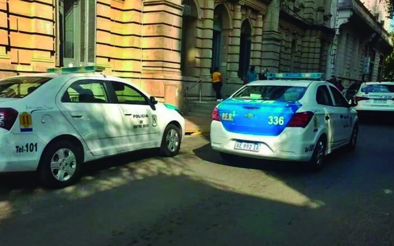En Tribunales: Violento amenazó a todos y terminó siendo detenido