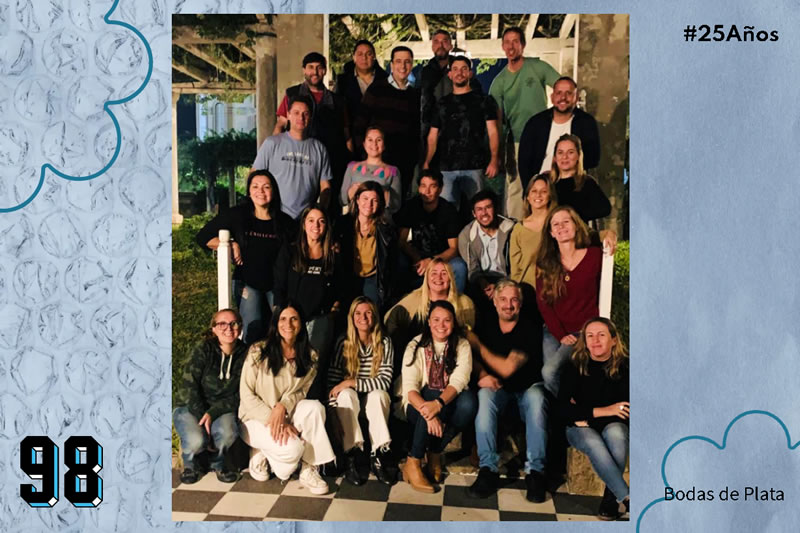 Concordia: La Promo ‘98 convoca a participar de los festejos por las “Bodas de Plata”