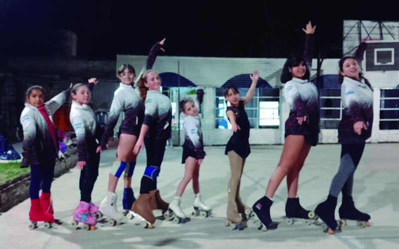 El Club Temperley participó en certamen de patín