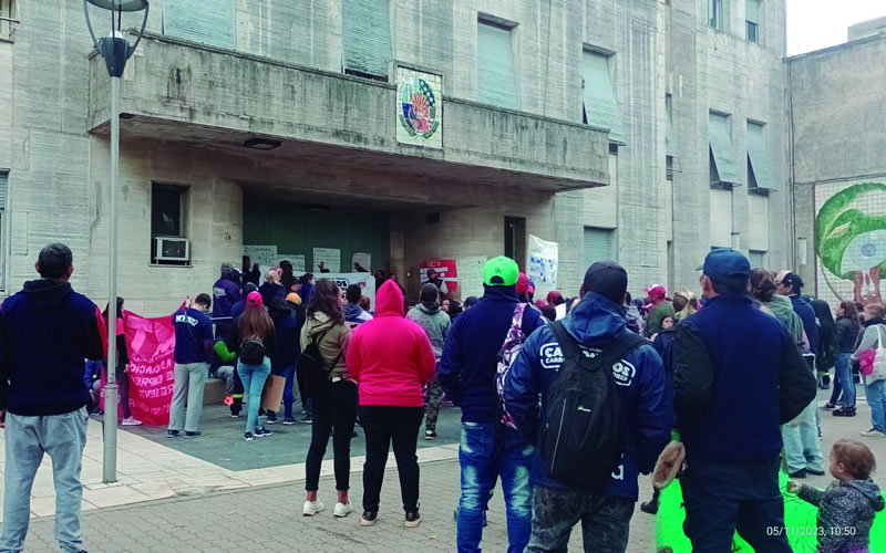 «Con los trabajadores no se jode»: Desde el «MTE» lo dejaron claro y se manifestaron al no obtener las respuestas que quieren del Municipio