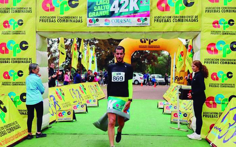 Con más de 400 corredores se disputó la tercera edición de la Maratón Lago de Salto Grande
