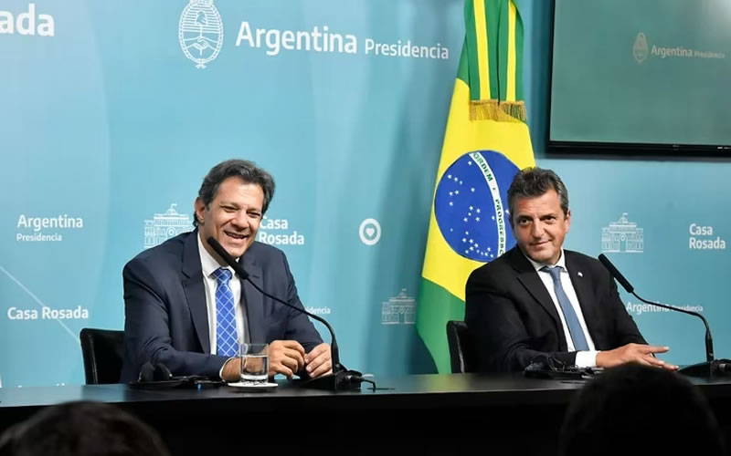 Brasil confirmó que negocia con Sergio Massa un acuerdo para financiar importaciones y aliviar al BCRA