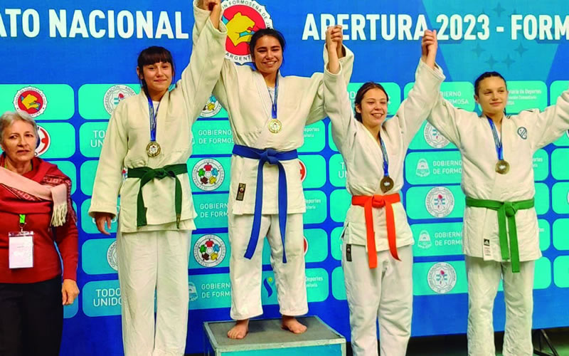 Morena Barrios: Subcampeona Argentina de Judo 2023