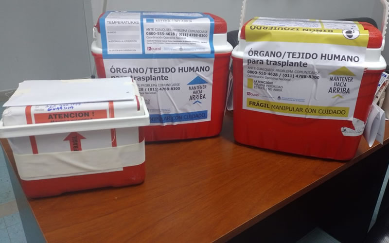 Se realizó una nueva donación de órganos y tejidos en Concordia