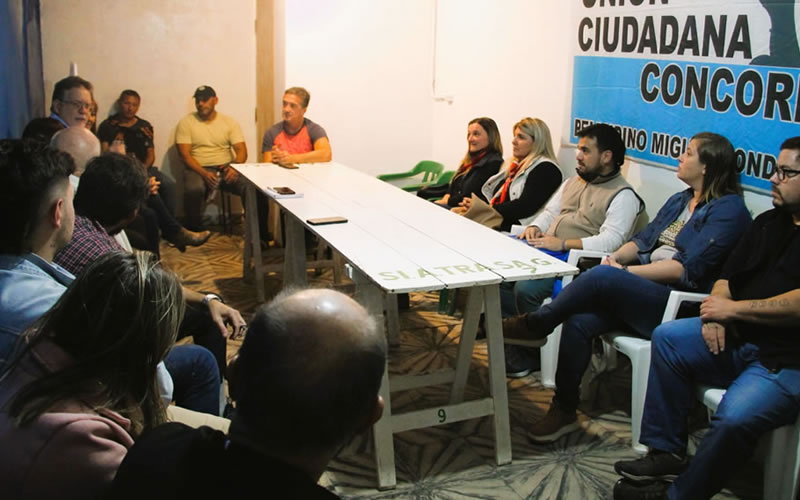 Unidad Ciudadana expresó su apoyo a las precandidaturas de Francolini, Di Lello y Bahl