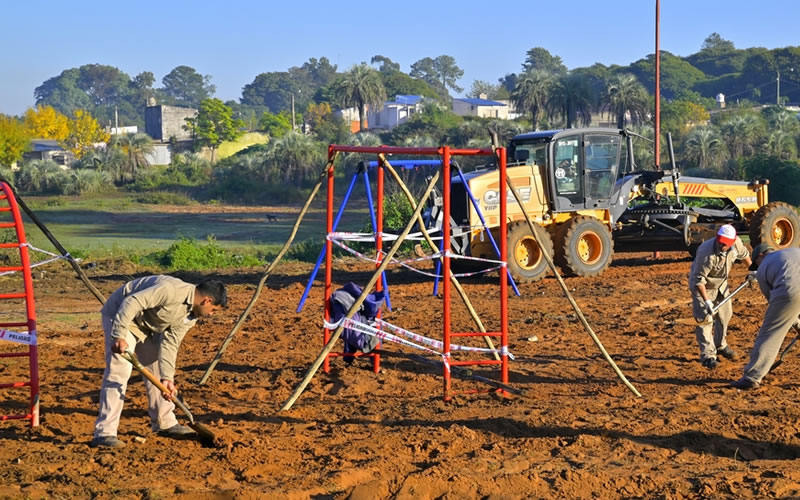 Avanza la transformación del Cañaveral de Rivoli en un espacio ambiental de recreación y deportes