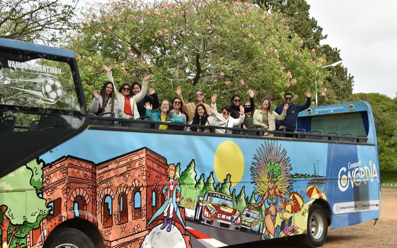 Operadores turísticos y agentes de viajes de Uruguay visitaron Concordia