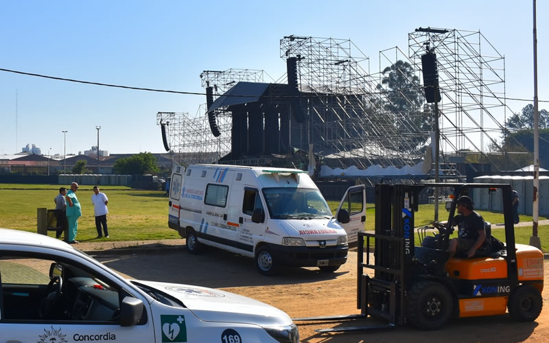 Desde Salud, coordinan el Servicio de Emergencia para el show de “La Renga”