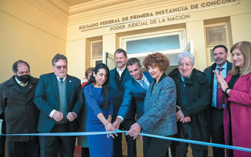 El próximo sábado 3 el Juzgado Federal de Concordia cumple su primer aniversario