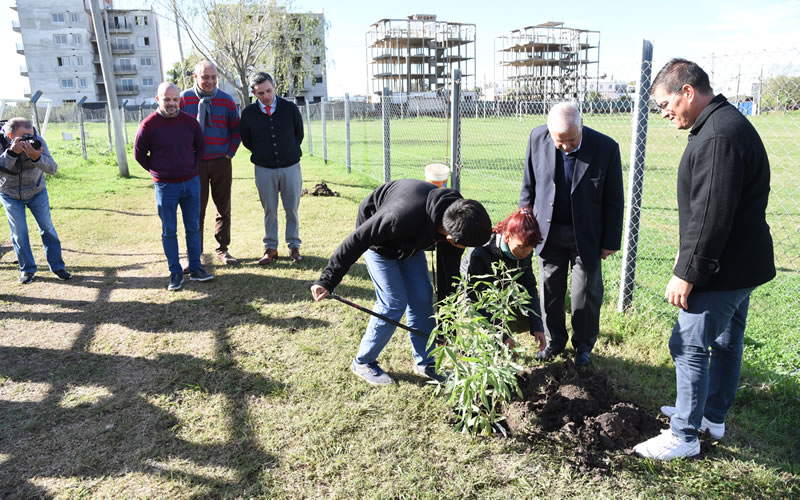 CARU entregó 500 árboles nativos a 20 instituciones de Concepción del Uruguay