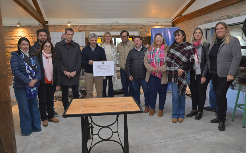 El Municipio reconoció al Establecimiento La Angélica: Trabajarán en conjunto en políticas ambientales y de preservación del patrimonio