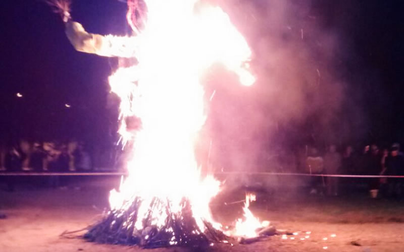 La colectividad vasca invita a la tradicional quema de muñeco en la Noche de San Juan