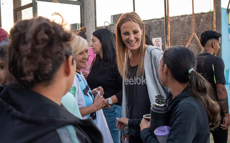 “Si es necesario y hay que hacerlo, por supuesto que estoy dispuesta” dijo Ponzinibbio sobre su situación política
