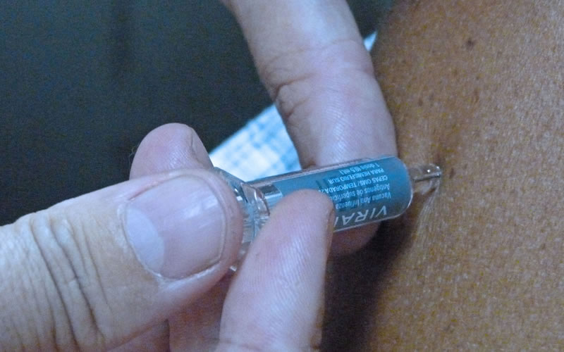La provincia continúa con la Campaña de Vacunación Antigripal