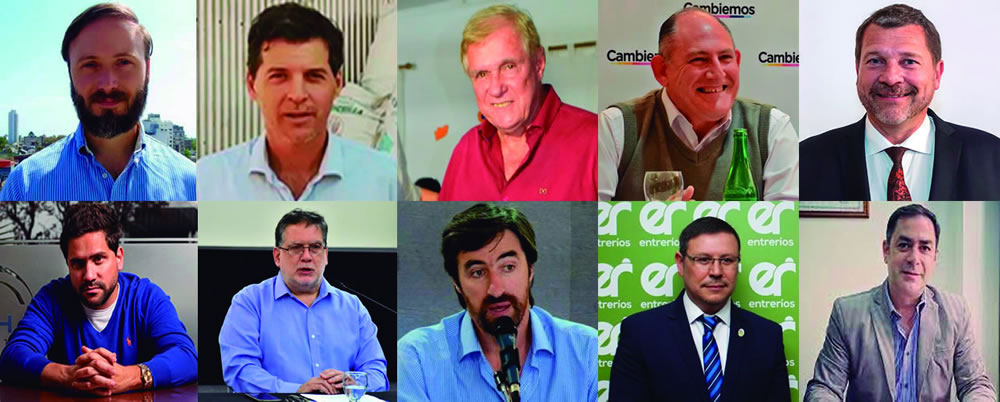Se presentaron las listas oficiales de los precandidatos a intendente: Figuritas repetidas y algunas caras nuevas