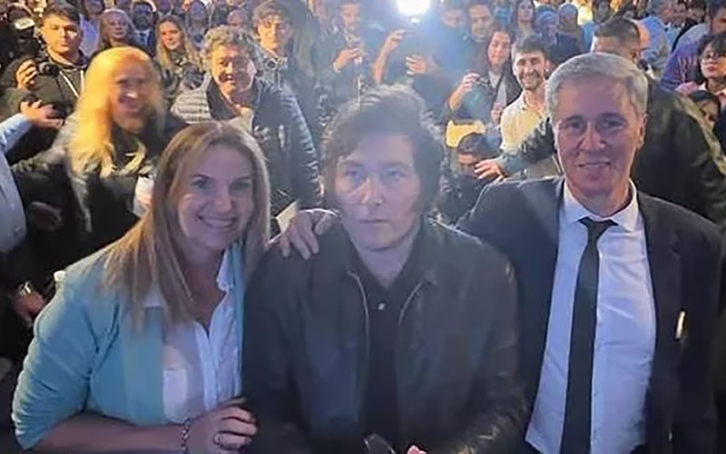 Javier Milei presentó a su candidato a gobernador de Entre Ríos: “Etchevehere llevará a la provincia al sendero de la libertad”