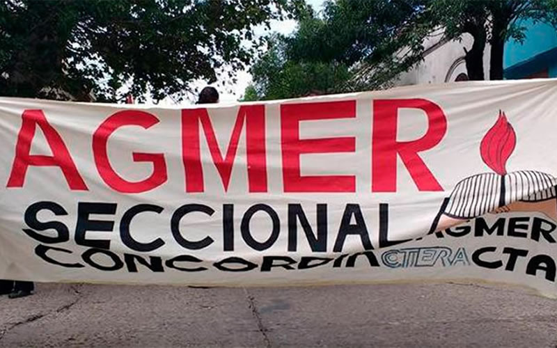 Agmer Concordia expuso los fundamentos de adhesión al paro nacional convocado