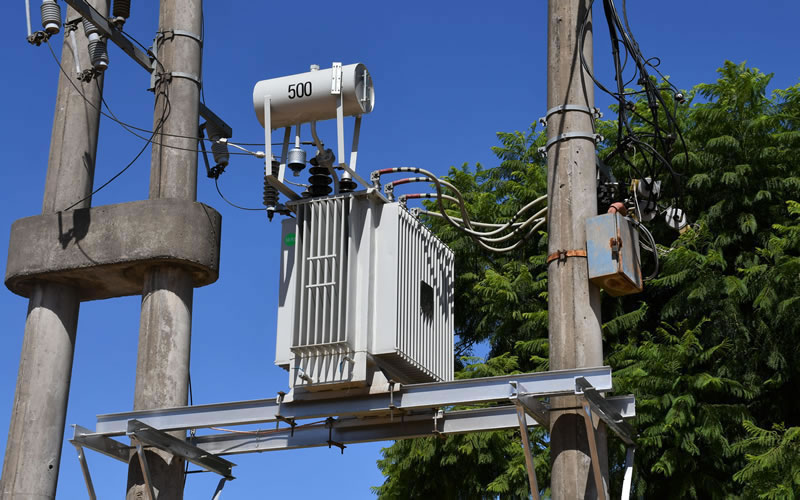 Corte de energía por tareas en subestación transformadora