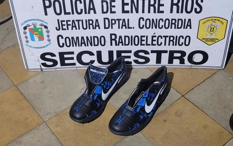 Detienen a un joven por intentar robar un par de botines