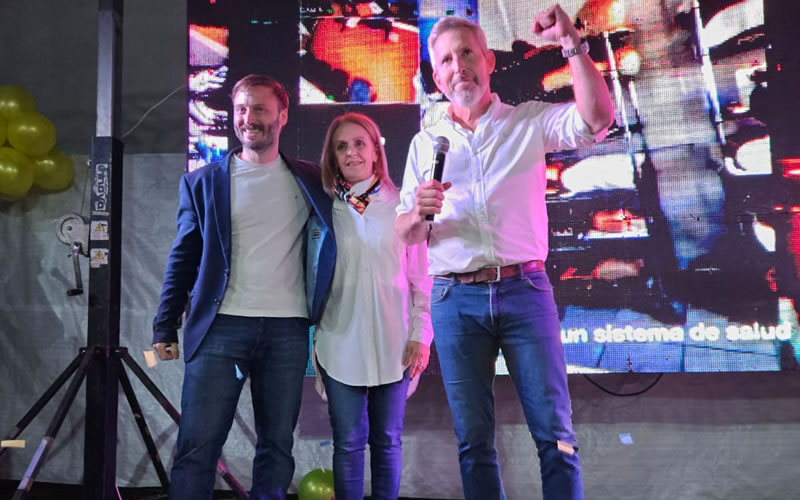 Frigerio se presentó en Concordia luego de la oficialización de listas de cara a las PASO