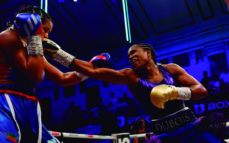En duro combate, «La Panterita»no pudo con Caroline Dubois