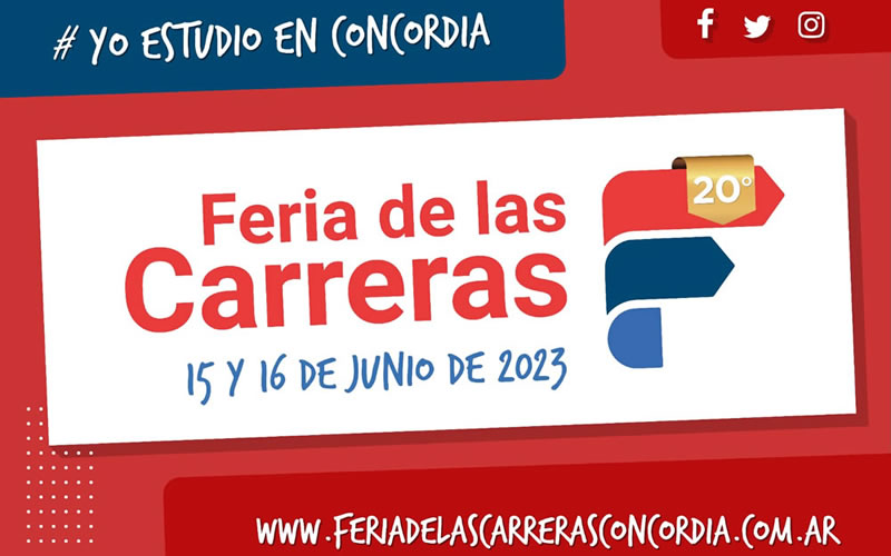 20º Feria de las Carreras: Ya puede consultarse la grilla de charlas