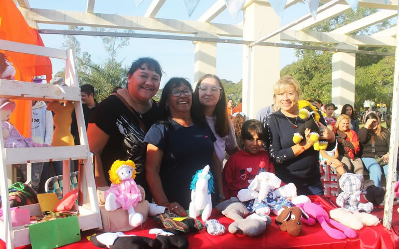 La Coordinación de Talleres Barriales realizó una muestra en la Costanera