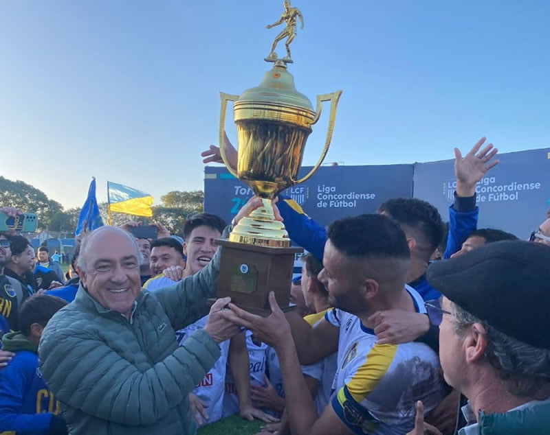 Después de 36 años, Nebel gritó campeón de la Liga Concordiense
