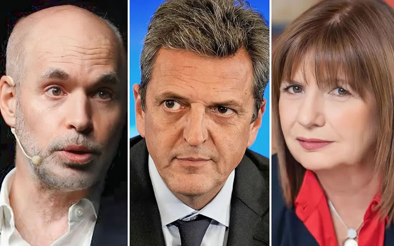 Larreta, Massa y Bullrich, a favor de bajar la edad de imputabilidad de los menores