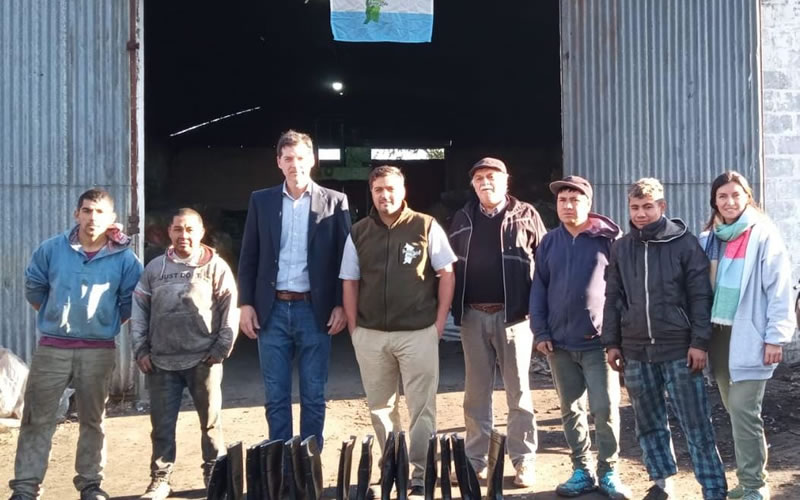 Con el apoyo de Eduardo Asueta y 40 puestos de trabajo comienzan a reciclar en el barrio José Hernandez