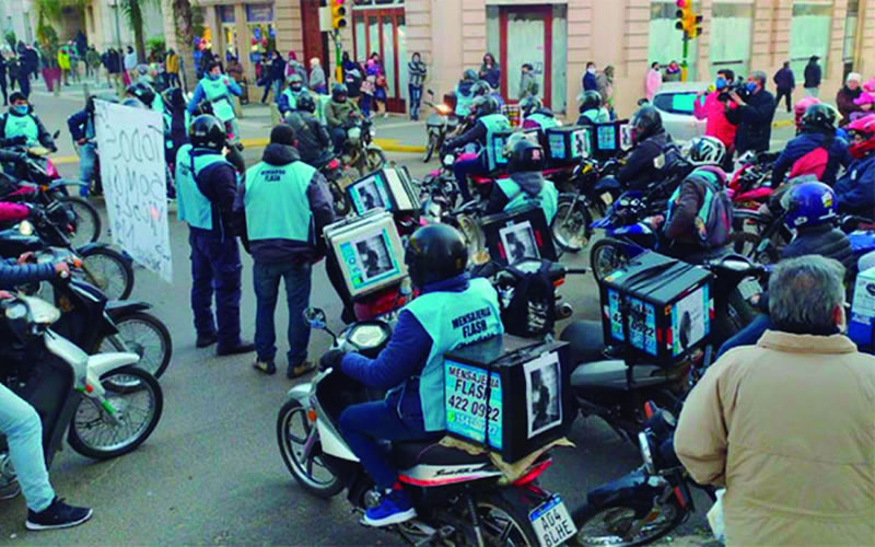 Voto dividido para la ordenanza que regula el servicio de motomandados