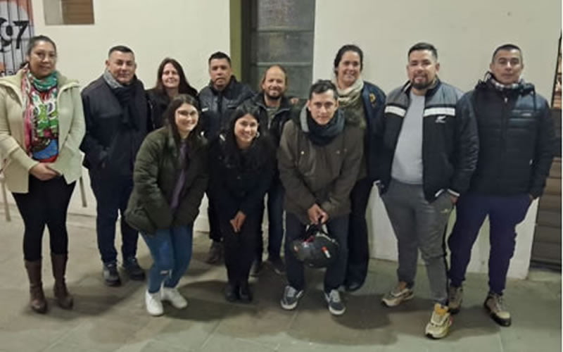 Trabajadores de medios, comunicación y eventos unidos trabajan por soluciones habitacionales