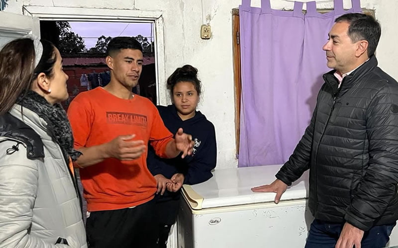 Eduardo Cristina de recorrida con vecinos: «Vamos a cambiar la ciudad para siempre»