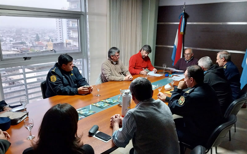 Convenio entre Codesal y la Policía de Entre Ríos para instalar un nuevo destacamento policial