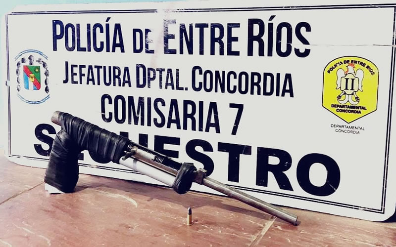 Detienen a un niño de 12 años con un arma de fabricación casera