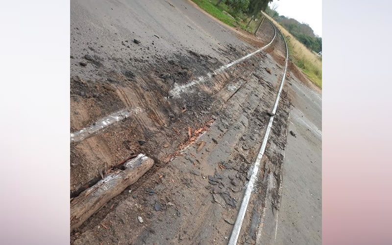 Vecinos preocupados por el mal estado de las vías del tren en zona del polideportivo